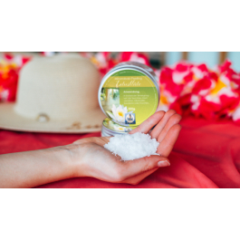 Finnsa Aqua Peeling Salz – Lotus Duft, 50g – Ganzkörperpeeling Mit Urmeersalz Für Samtweiche Haut