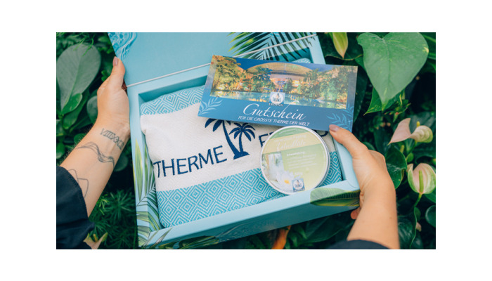 Hamam Geschenkbox Blau