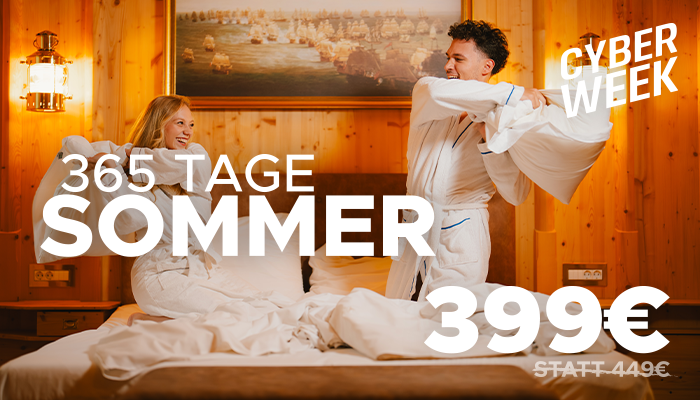 Cyber Week Hotel 365 Tage Sommer 