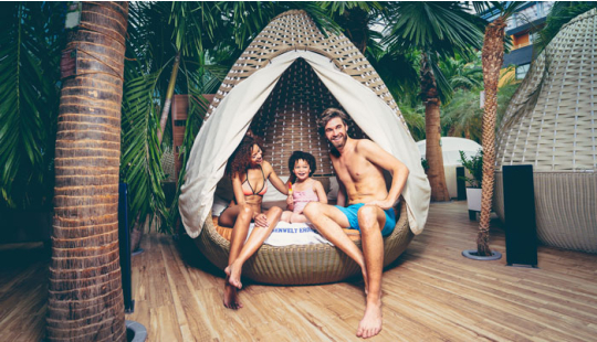 Family vacation day for 3