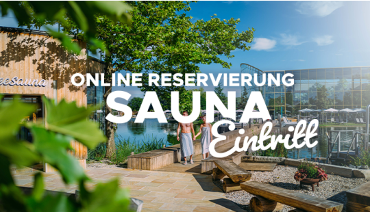 Reservierung Saunaeintritt