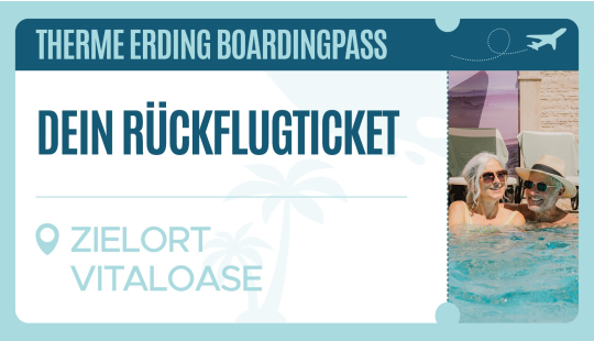 Rückflugticket VitalOase