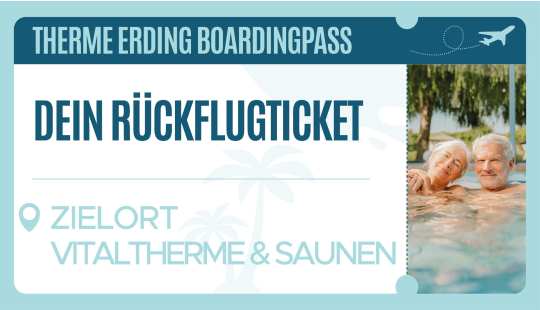 Rückflugticket VitalTherme & Saunen