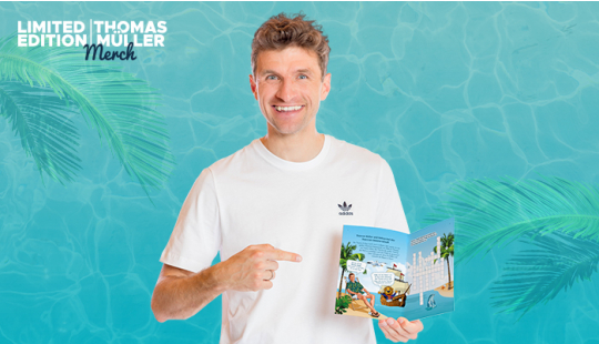 Sonderedition Mal- & Rätselbuch mit Thomas Müller